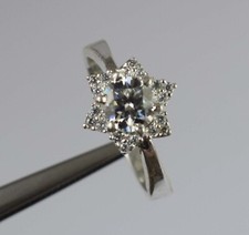 1.52 Karat Weiß Diamant