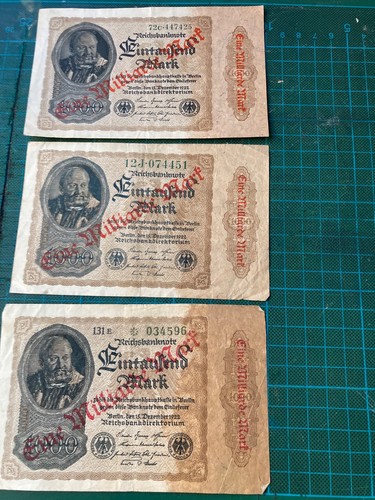 Reichsbanknoten 1000 mark - reichsbanknoten,