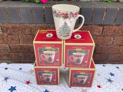 Spode christmas tree tassen - christmas,
