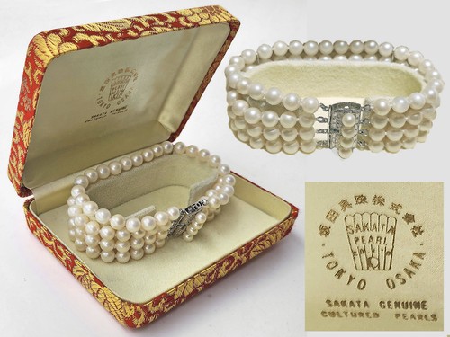 Akoya perlen armband 1968 - akoya-perlen-armband, (1968