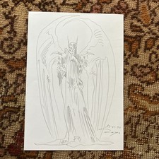 Luis Royo Original Zeichnung