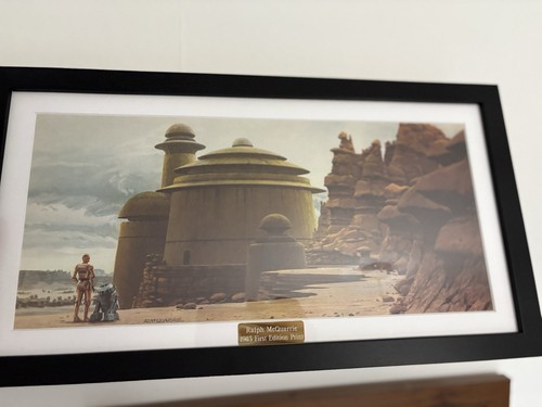 Star wars gerahmte - star,