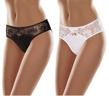 Merry Style Damen Hüftslip Bequemer Baumwollslip Verführerischer Öffnung S-L