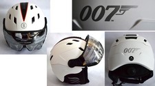 BOGNER 007 BULLET SKIHELM mit VISIER BOND HERREN DAMEN UVP 650 € Gr S M L XL NEU