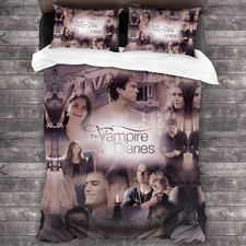The Vampire Diaries  - Bettwäsche - Kissen & Decke - Mikrofaser