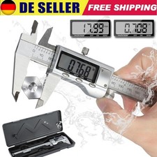 Messschieber digital mit LCD Display Edelstahl Messlehre Schieblehre 0-150mm