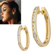 Ohrringe echt Gelbgold 9 Karat