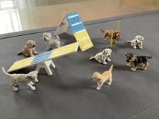 Schleich hunde set - 8, stück