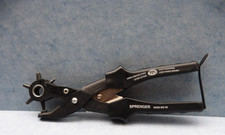 28164. Massive Lochzange  schwarz Sprenger