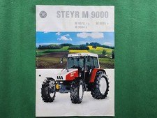 Prospekt Steyr Traktoren M 9000