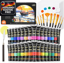 Acrylfarben set tlg - set, 48-tlg