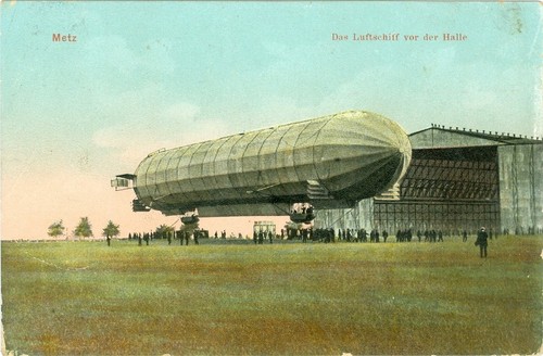 Zeppelin luftschiff metz - luftschiff,,