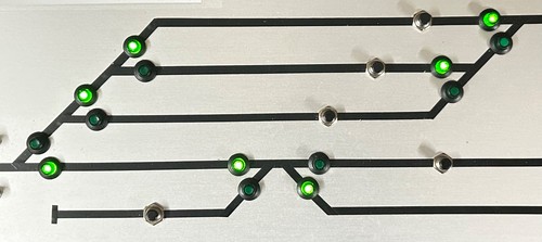 Drucktaster mit led für - mit,