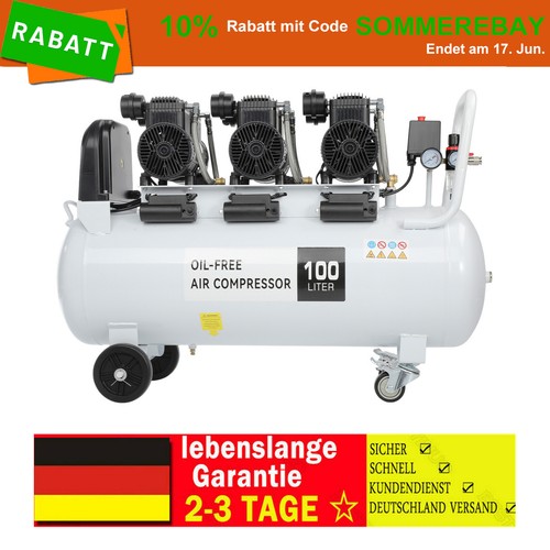 Flüsterkompressor bar 100l - flüsterkompressor,