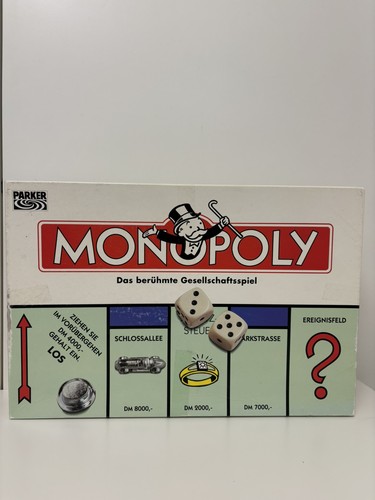 Parker monopoly komplett mit - parker,
