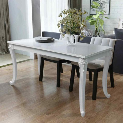 116 76cm esstisch hochglanz - esstisch,