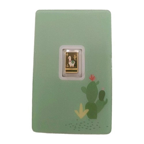 Rare pamp lama goldbarren - lama,