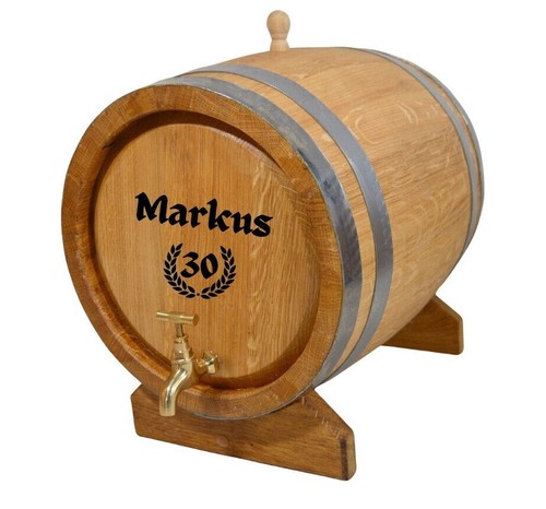 Holzfass personalisiert - holzfass,