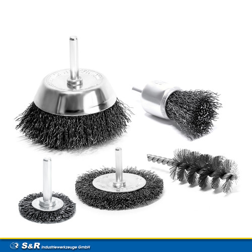 Drahtbürste set 5 teilig - drahtbürste,