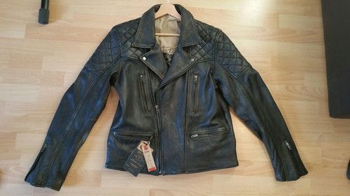 Ricano lederjacke slim biker - ricano,