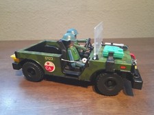 DDR Spielzeug MSB Mobile Jeep "CA" Fehldruck mit Zubehör & Soldaten Figuren 
