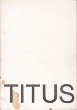 Titus. Bleistiftzeichnungen - Oelbilder - Pastell TITUS (.d.i. Ingrid Egert). -
