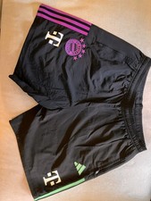 Original FC Bayern München Shorts Trainingshose L Teamline Telekom Adidas