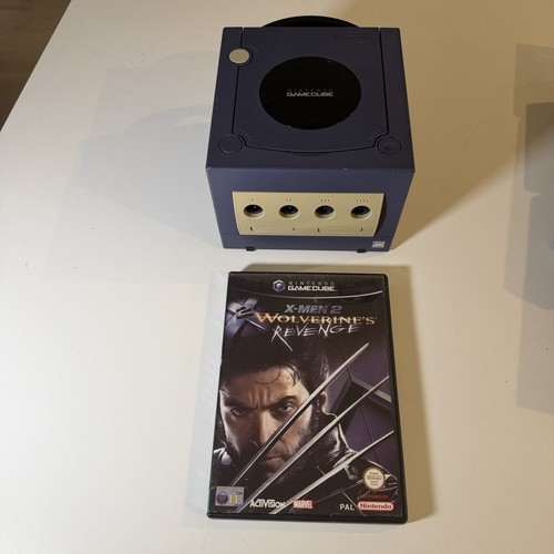 Nintendo gamecube konsole - nintendo, lila