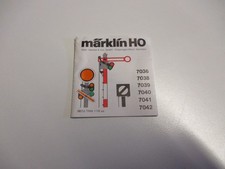 Märklin Betriebsanleitung