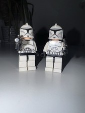 2x lego star wars minifiguren clone trooper sw201
