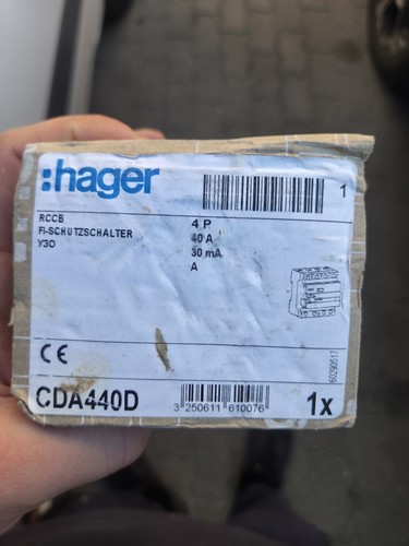 Hager schalter rcd - fi-schalter, cda440d
