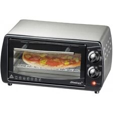 Steba KB 9.2 Mini-Backofen schwarz/edelstahl Doppel-Glastür 800W Timer 9 Liter