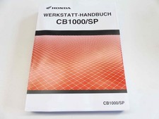NEU original Honda Werkstatthandbuch CB1000 Hornet CB1000SP Hornet CB 1000/SP