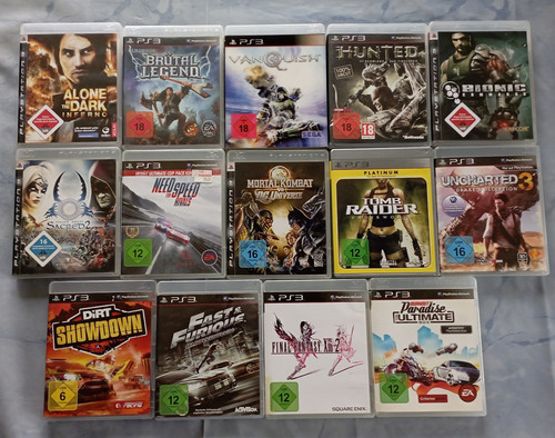 Playstation ps3 spiele paket - ps3,