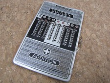 Rechenmaschine Duplex Addiator 20er 30er Jahre