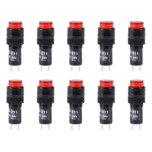10stk indikator licht 24v - licht, dc