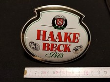 Zapfhahnschild HAAKE BECK Pils   559