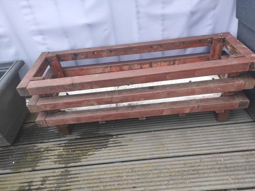 Blumenkasten holz gestell - holz,