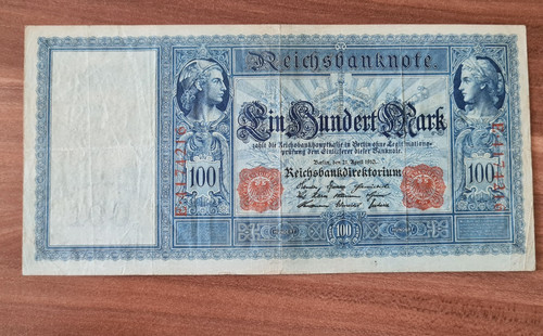 Reichsbanknote ein hundert - ein,