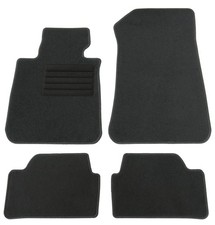 Fußmatten Set für BMW E87 1er 2004-2011 Autoteppiche mit 100% Passform Schwarz