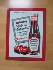 Blechschild Werbeschild