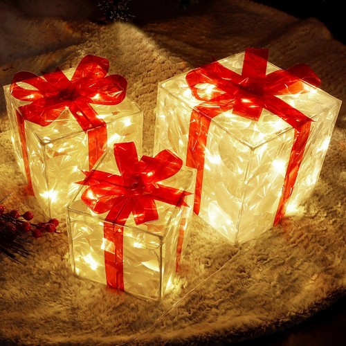 Weihnachten led geschenkboxen - weihnachten,