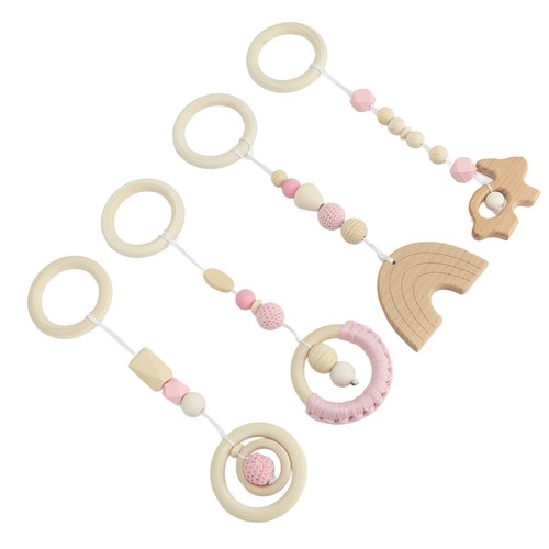 Pink 4pcs kinderwagen - 4pcs,