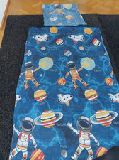 Winter Bettwäsche Weltall 135 x 200 cm von Meradiso (Lidl)