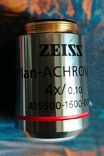 ZEISS Objektiv Plan-Achromat 4x/0,10 für Primo