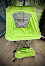 Ultraleichter Campingstuhl mini Atepa 100kg 360° Drehbar mit Tragetasche 1350g