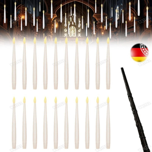 20x led schwebende kerzen - led,