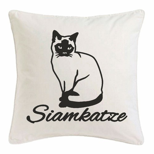 Kissenbezug 40x40cm siamkatze - 40x40cm,