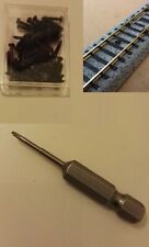  GLEISSCHRAUBEN 1x8mm für ROKUHAN Spur Z / "START-SET" 