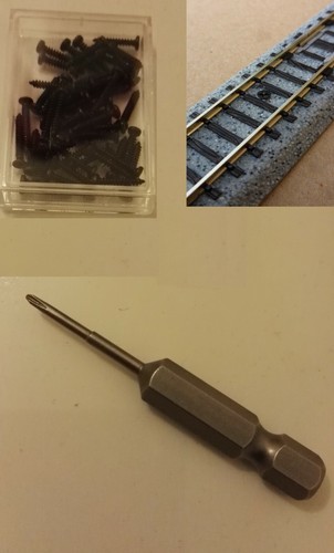 Gleisschrauben für rokuhan - gleisschrauben,